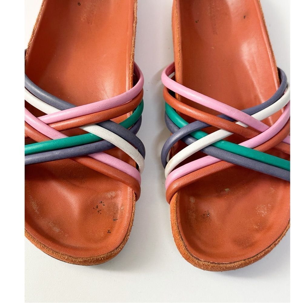 Isabel Marant Slide Sandal Hellya Strappy Size 38/8 - Picture 4 of 11
